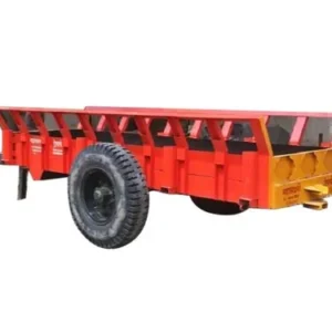Tractor trolly 3x8 with single Tyre