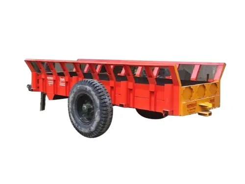 Tractor trolly 3x8 with single Tyre